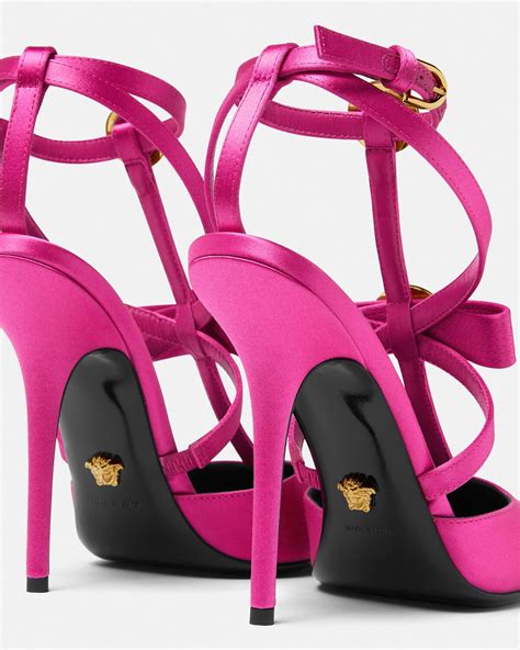 versace rai 4|versace pink ribbon shoes.